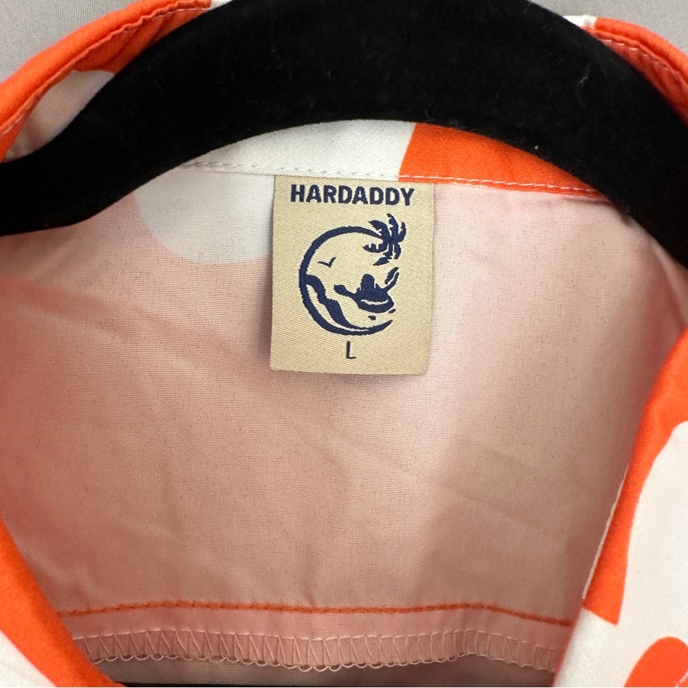 Hardaddy Hawaiian‎ Bowling Shirt Button Up  L Flower Colorful Travel  Beach NWT - Picture 4 of 12